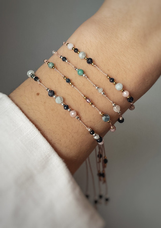 Armband Sternzeichen Wassermann Silberperlen 